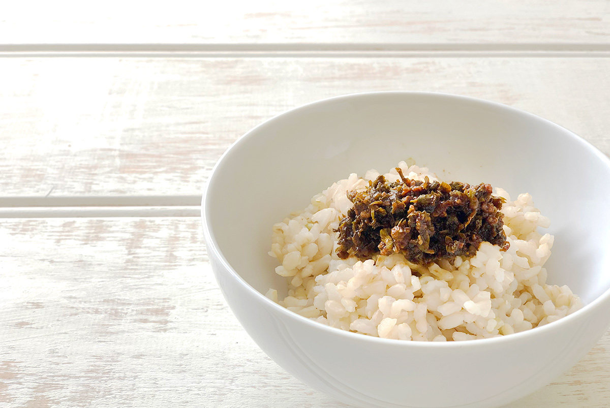 紫蘇の実と味噌の佃煮