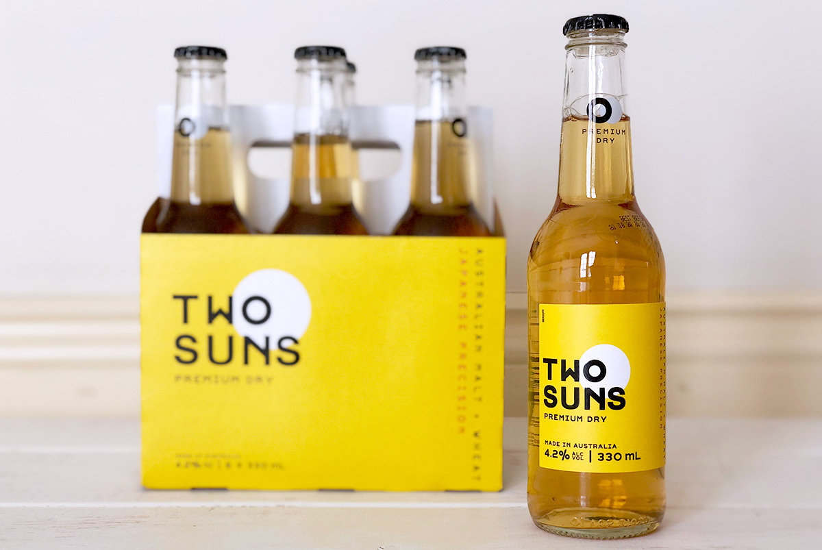 オーストラリアのビールTwo Suns